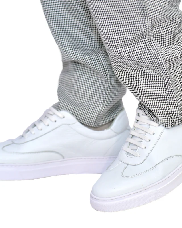 Pantalon de cuisine pied-de-poule Bologna