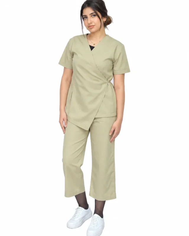 Tunique médicale cache-cœur Vienne