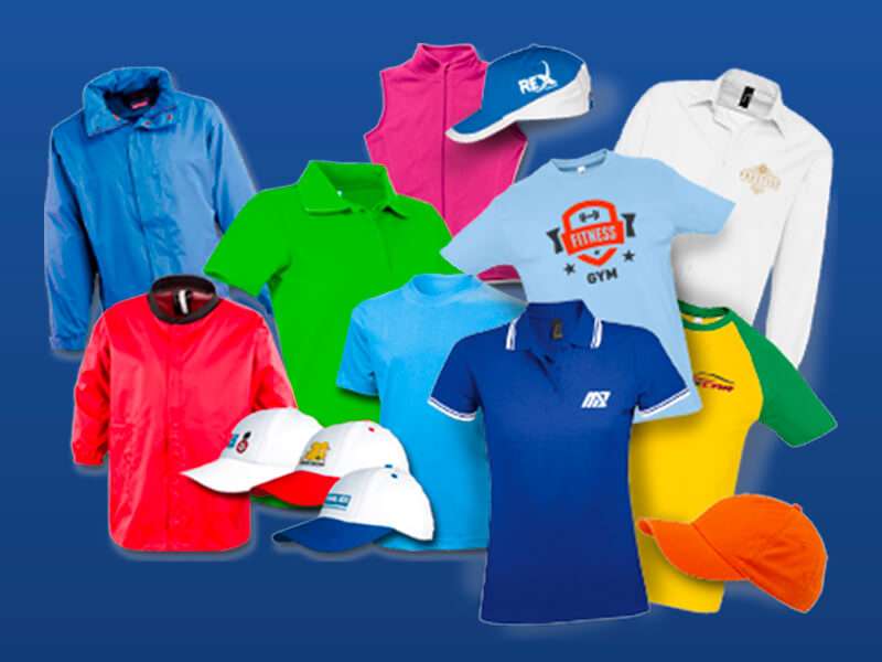 Polos, t-shirts, vestes et casquettes publicitaires personnalisés avec logo